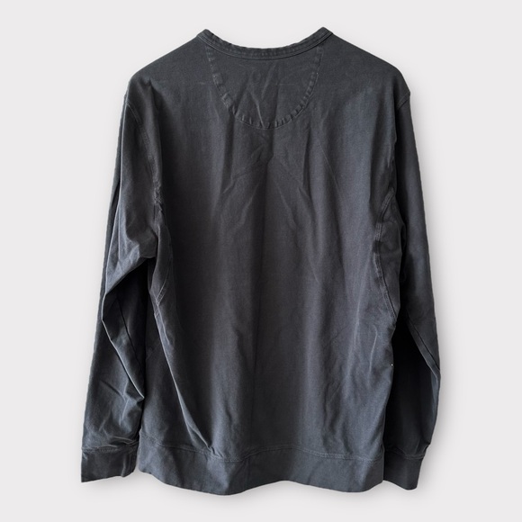 Good Man Brand • Slate Gray Victory V-Notch Sweatshirt - Picture 3 of 6